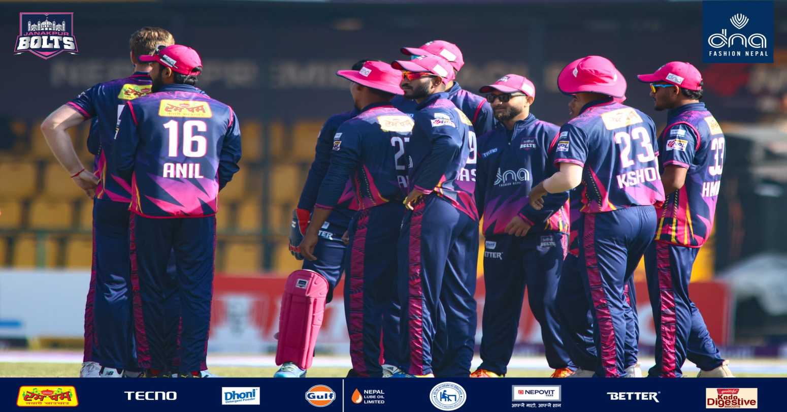 एनपीएलमा जनकपुरको लगातार चौथो जित, लुम्बिनी एक रनले पराजित