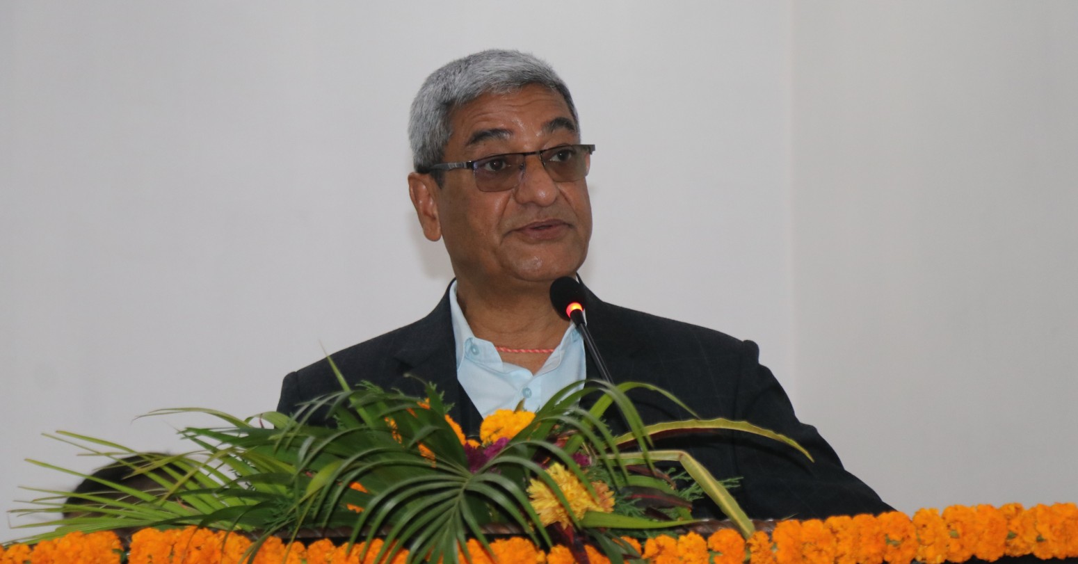 सरकारको मुख्य उद्देश्य दिगो शान्ति, सुशासन र आर्थिक समृद्धि  : गृहमन्त्री लेखक