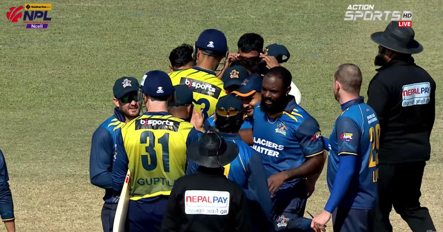 विराटनगर किङ्सविरुद्ध पोखरा एभेन्जर्स सुपर ओभरमा विजयी