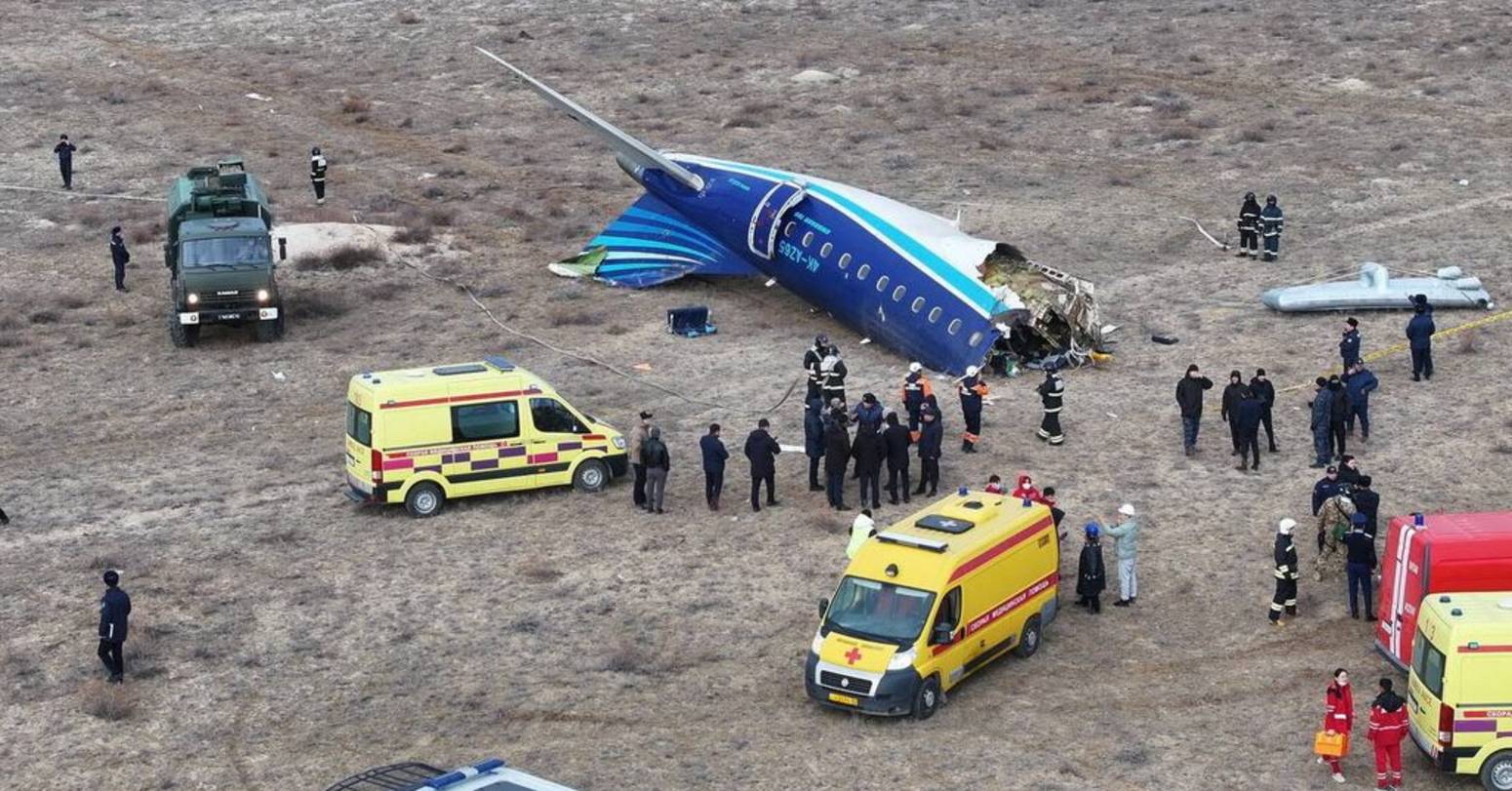 काजकस्तानमा ६७ जना यात्रु बोकेको जहाज दुर्घटना