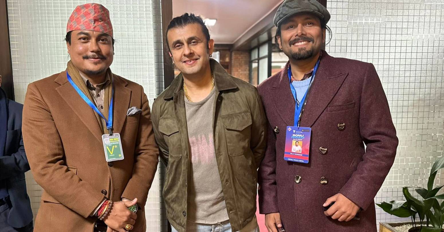 काठमाडाैं आइपुगे साेनु निगम, ह्यात चाैरमा कन्सर्ट हुने