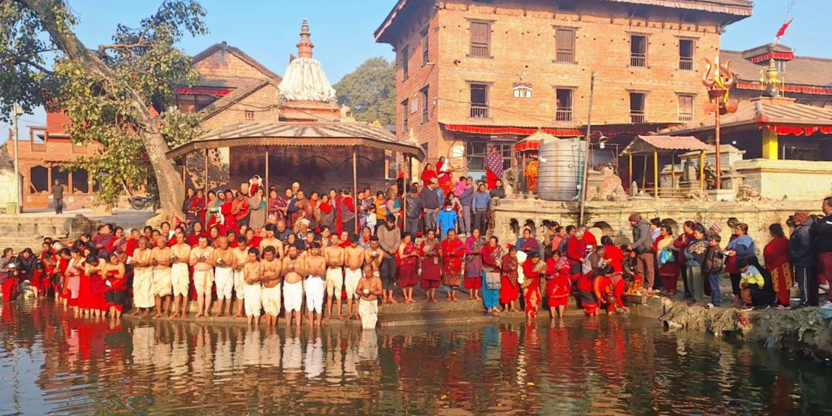 त्रिवेणीधाममा माधवनारायण मेला सुरु