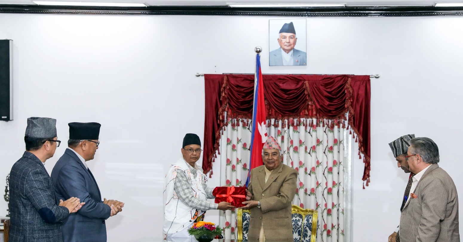 राष्ट्रपतिसमक्ष जनजाति आयोगको वार्षिक प्रतिवेदन प्रस्तुत