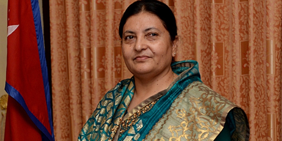 अमेरिकी राष्ट्रपतिलाई पूर्वराष्ट्रपति भण्डारीको शुभकामना