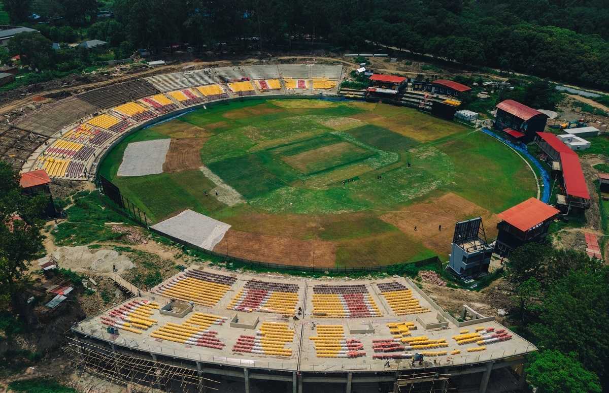 क्रिकेट मैदान स्तरोन्नतिको कार्यप्रगति उपलब्ध गराउन निर्देशन
