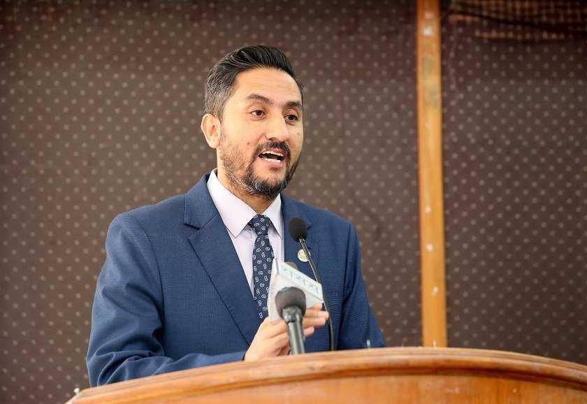 सरकारको मुख्य कार्यादेश निर्वाचन गराउनु हो : सञ्चारमन्त्री खरेल