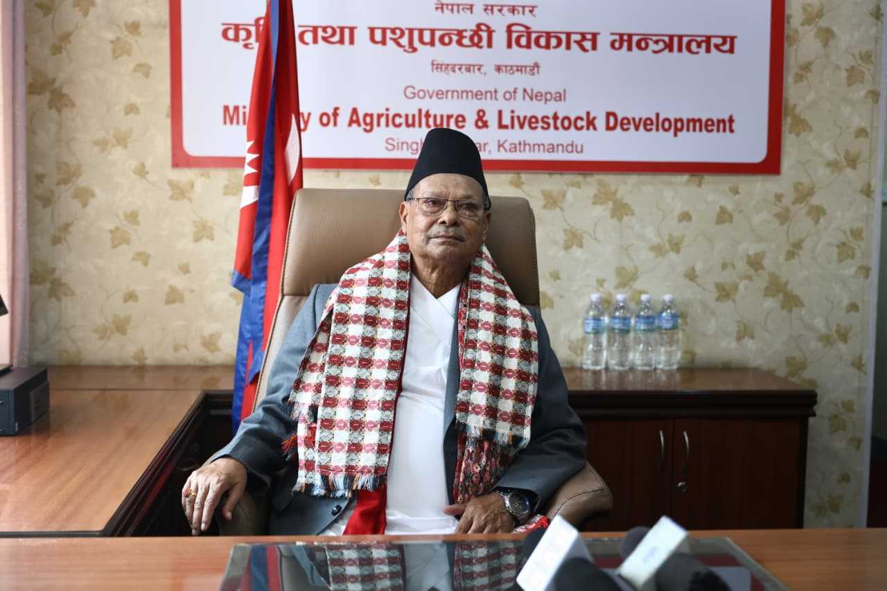 किसानका समस्या समाधानतर्फ सरकारको ध्यान छ: कृषिमन्त्री